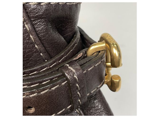Sac à main en cuir Chloé Paddington - vue 4