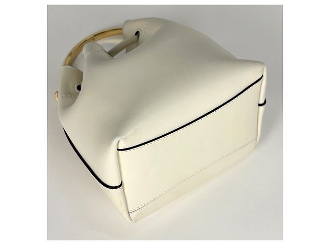 Borsa in pelle bianca Jimmy Choo - Ansicht 2