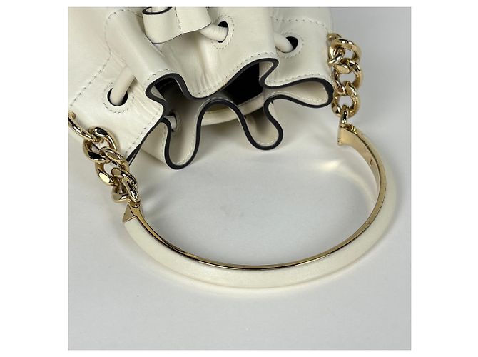 Borsa in pelle bianca Jimmy Choo - Ansicht 6