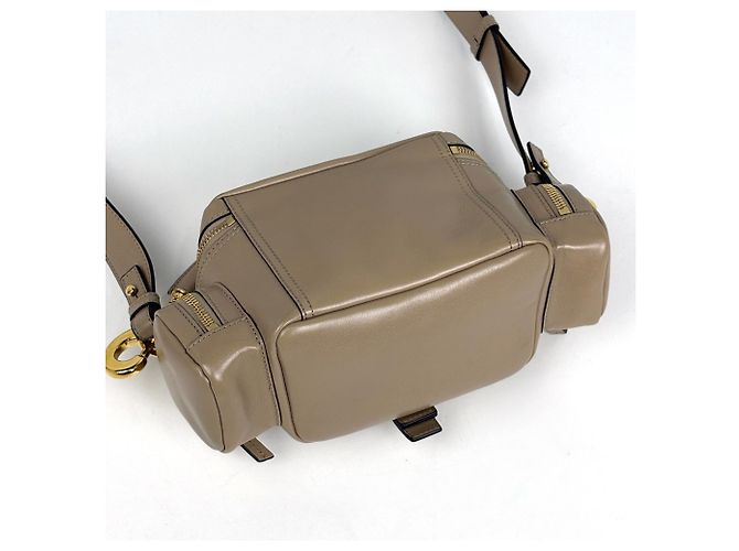 Chloé Handtasche aus beigem Leder - Ansicht 2