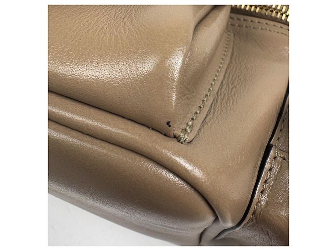 Chloé Handtasche aus beigem Leder - Ansicht 5