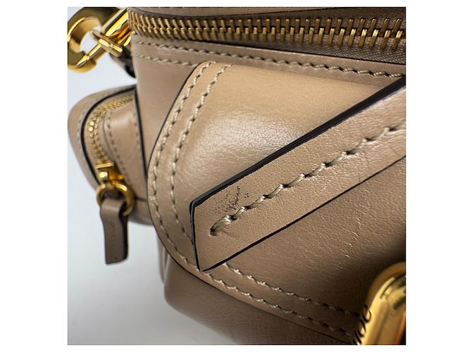 Chloé Handtasche aus beigem Leder - Ansicht 7
