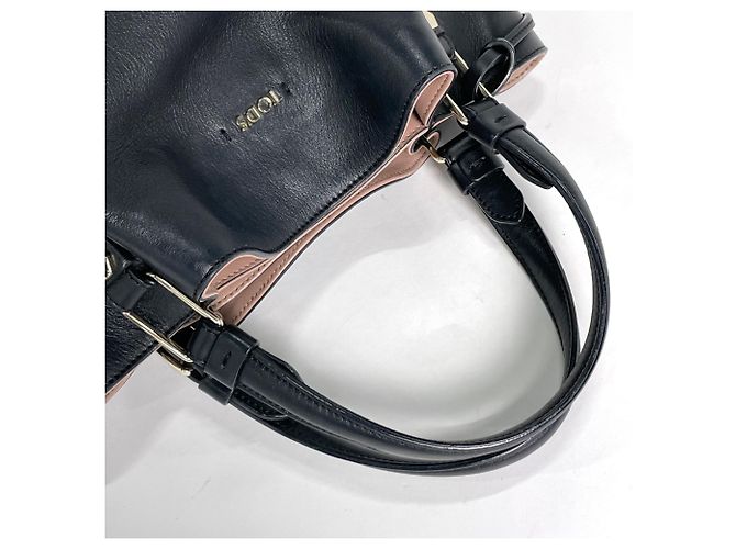 Borsa a tracolla 2-Way in pelle nera Tod's - vista 4