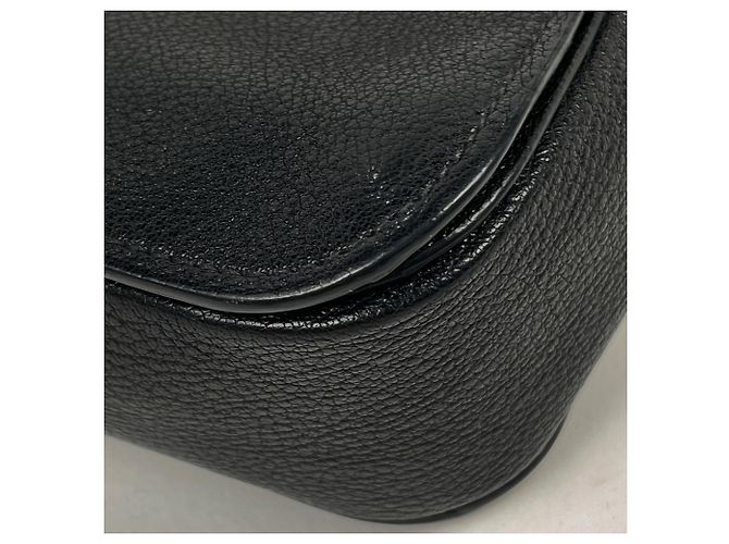 Borsa a mano Miu Miu in pelle nera - vista 3