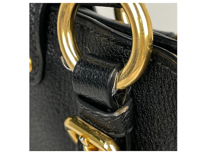 Borsa a mano Miu Miu in pelle nera - vista 4