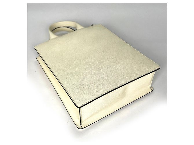 Valextra Boxy 2-Way Leder Tote Bag - Ansicht 2