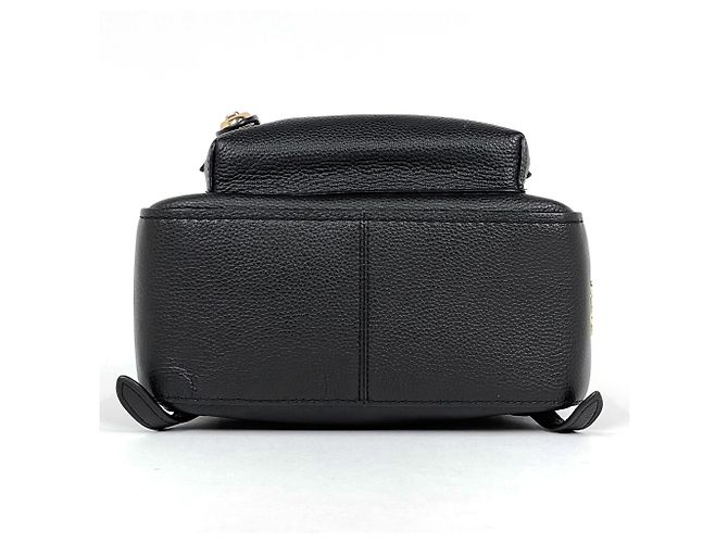 Coach Leather Backpack - Black - view 3