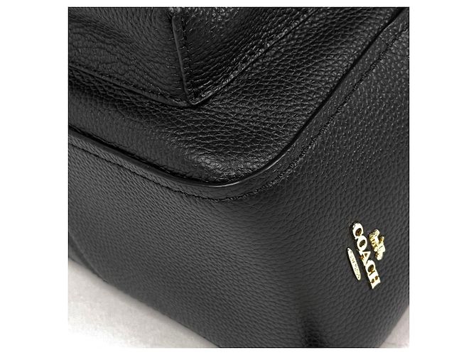 Coach Leather Backpack - Black - view 4