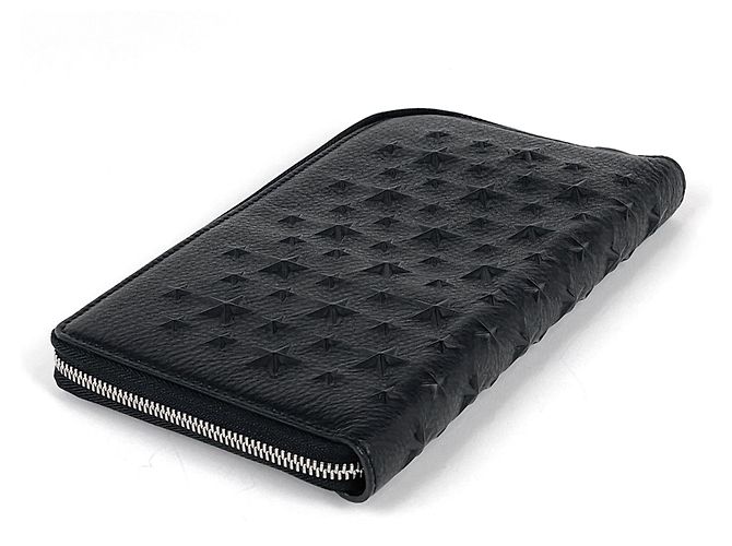 Jimmy Choo Black Leather Long Wallet - view 2