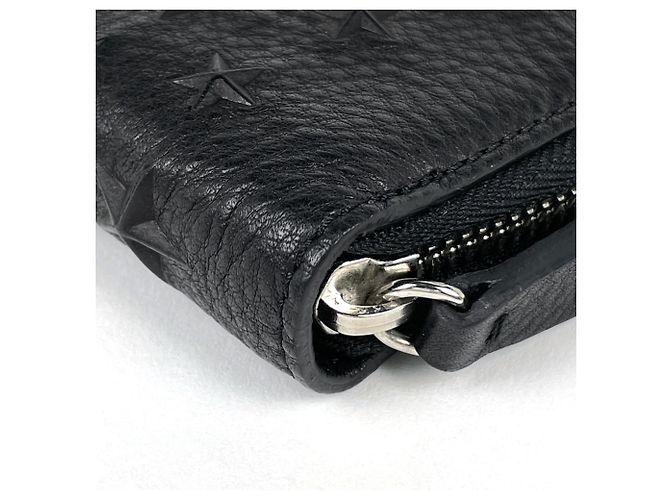 Jimmy Choo Black Leather Long Wallet - view 3