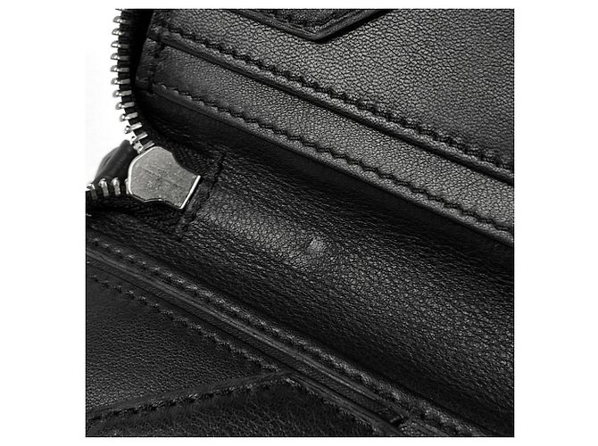 Jimmy Choo Black Leather Long Wallet - view 4