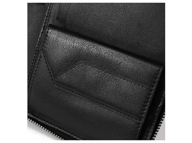 Jimmy Choo Black Leather Long Wallet - view 5