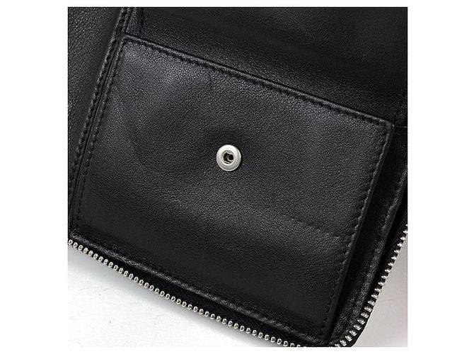 Jimmy Choo Black Leather Long Wallet - view 6
