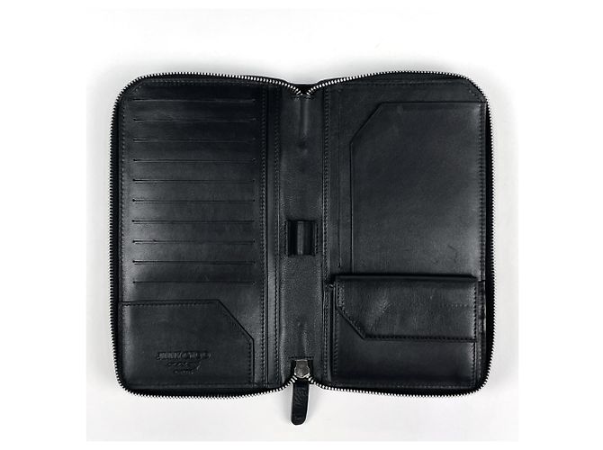 Jimmy Choo Black Leather Long Wallet - view 8