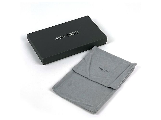 Jimmy Choo Black Leather Long Wallet - view 9