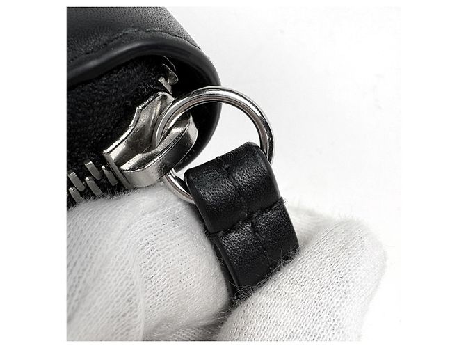 Cartera larga Gucci en cuero negro - vista 5