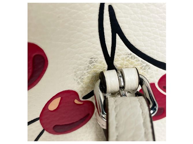 Borsa 2-Way Coach Molly in pelle bianca - vista 4