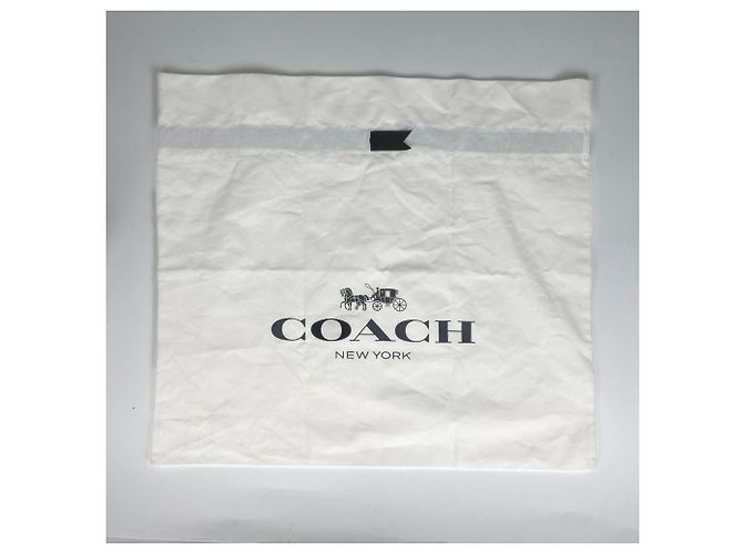 Borsa 2-Way Coach Molly in pelle bianca - vista 8