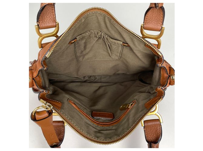 Sac à main en cuir 2-Way Chloé Marcie - vue 8