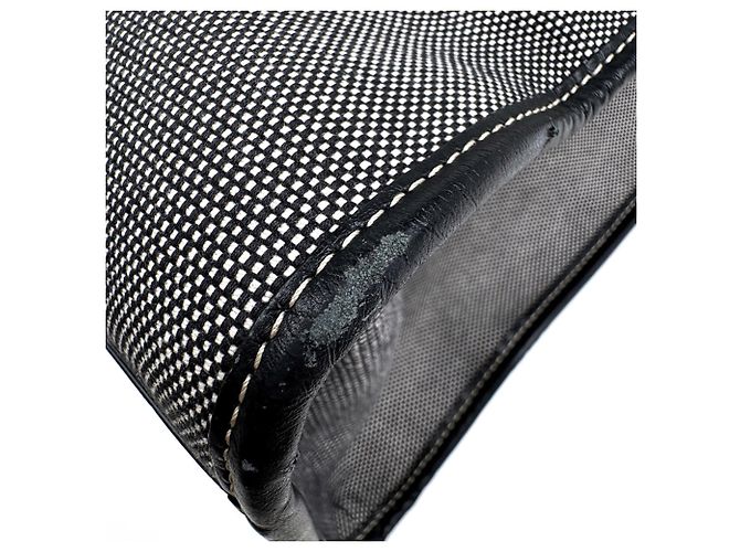 Borsa Tote Burberry in tela nera - vista 3