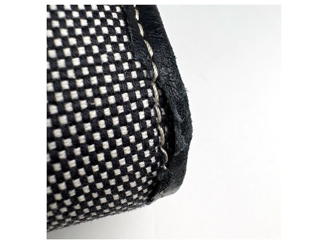 Borsa Tote Burberry in tela nera - vista 4