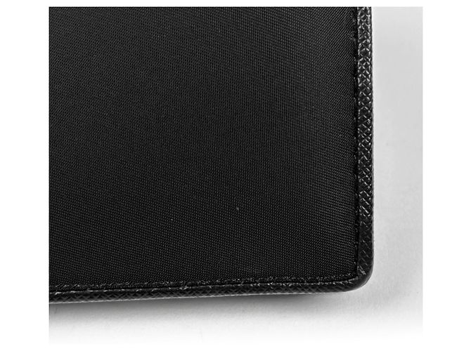 Portafoglio Prada nero bifold - vista 4