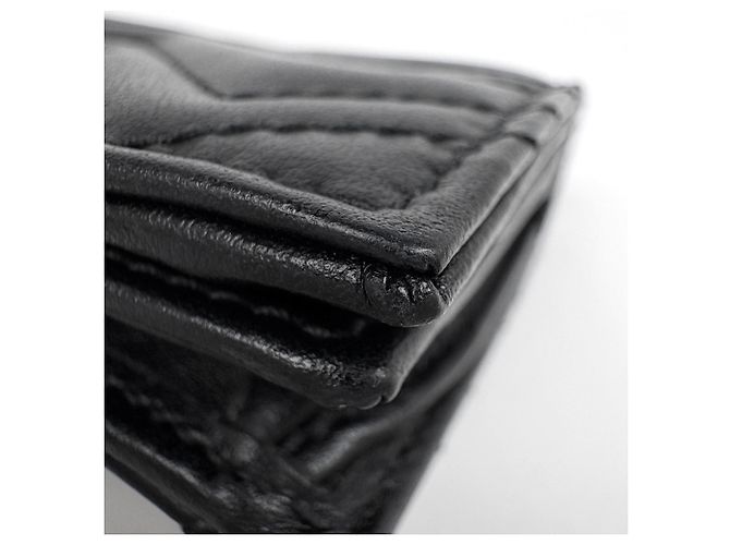 Cartera bi-fold de piel Gucci GG Marmont - vista 3