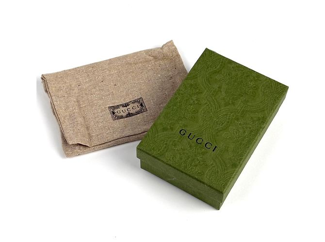 Cartera bi-fold de piel Gucci GG Marmont - vista 8