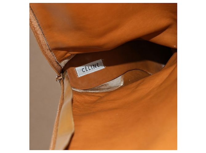 Céline Celine Stivali alti in pelle marrone - vista 12