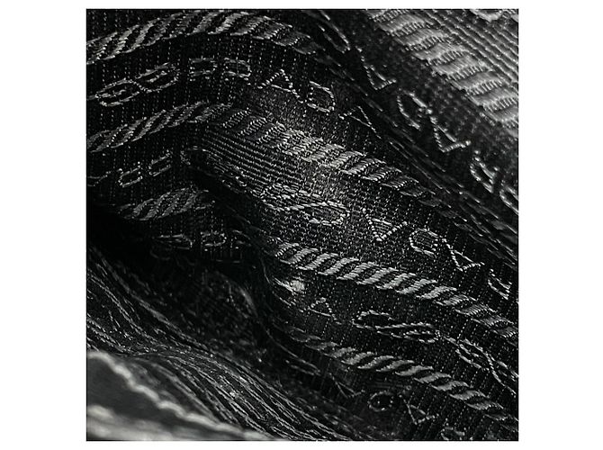 Borsa 2-Way Prada Galleria in pelle Saffiano nera - vista 10