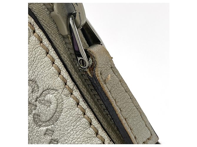 Borsa a tracolla in pelle Gucci Guccissima - vista 4