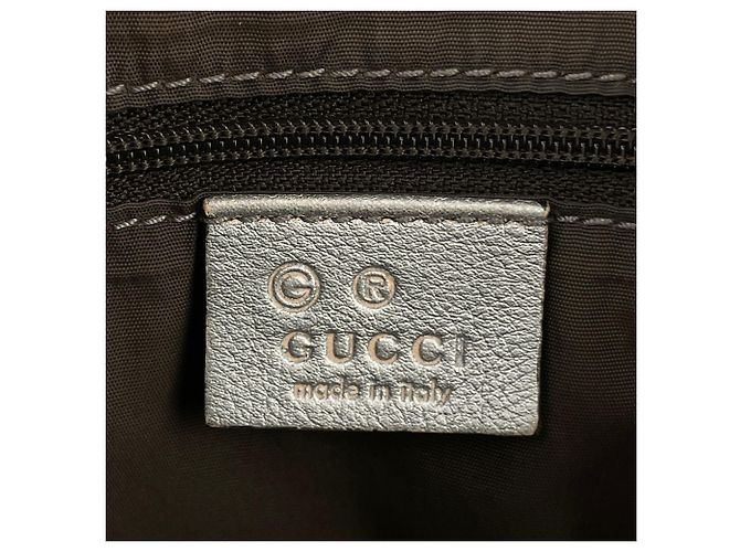 Borsa a tracolla in pelle Gucci Guccissima - vista 8
