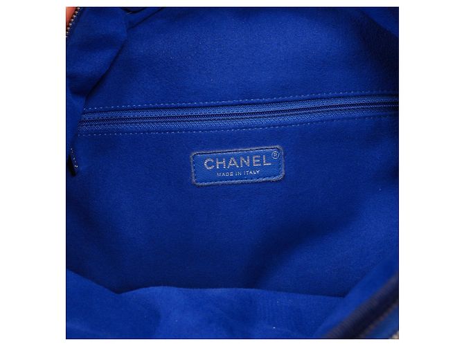 Chanel Runway Rucksack aus mehrfarbigem Stoff - Ansicht 19