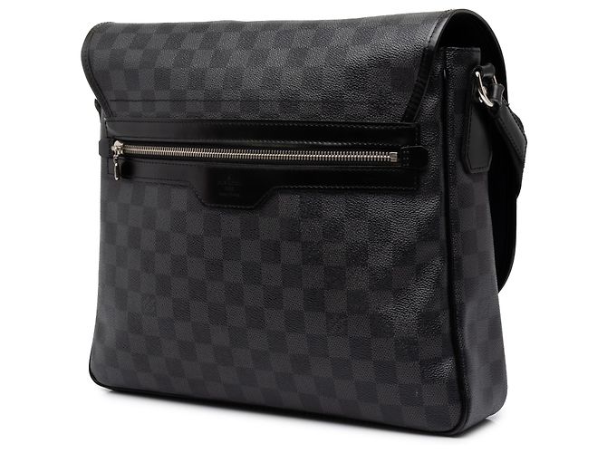 Louis Vuitton Black Damier Graphite Daniel MM - vista 2