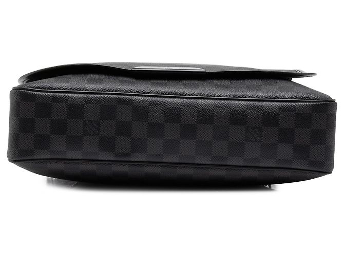 Louis Vuitton Black Damier Graphite Daniel MM - vista 3