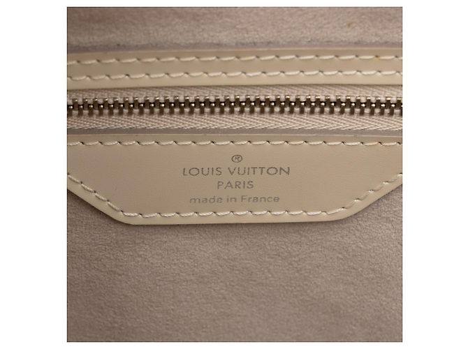 Louis Vuitton White Epi Mirabeau PM - vista 5