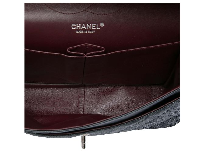 Chanel Black Jumbo Classic Caviar Double Flap - Ansicht 4