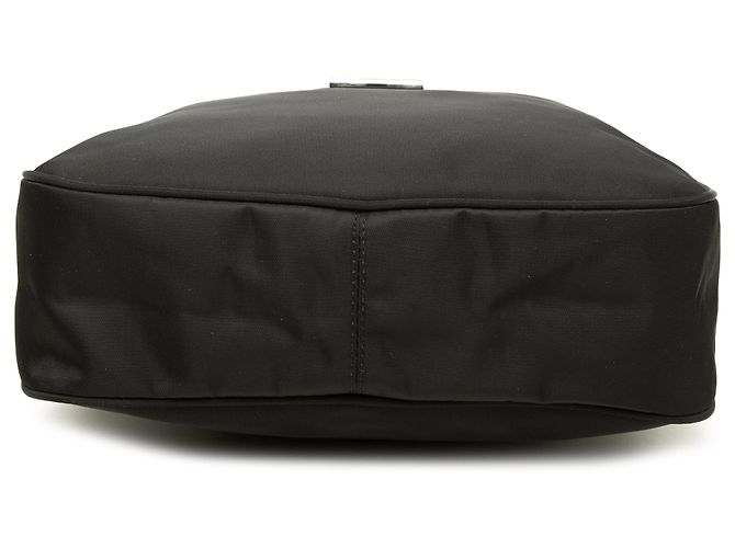 Borsa a tracolla Fendi in nylon nero FF - vista 3
