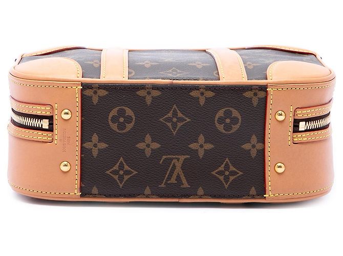 Louis Vuitton Brown Monogram Valisette PM - vista 3