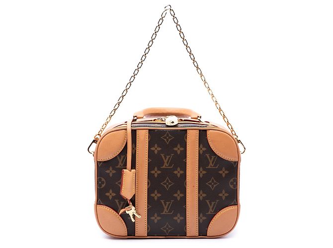 Louis Vuitton Brown Monogram Valisette PM - vista 6