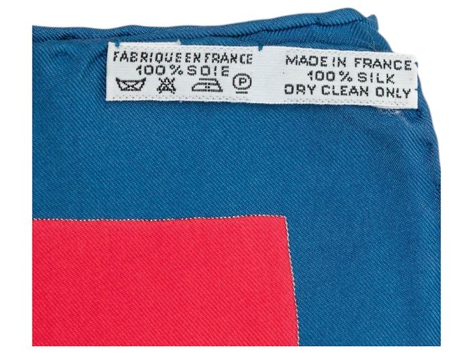 Hermès Red Kosmima Seidentuch 90 - Ansicht 2