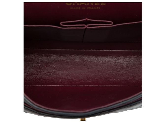 Chanel Black Medium Classic Lambskin Double Flap - vista 4