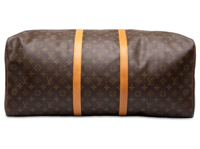 Louis Vuitton Brown Monogram Keepall 60 - vista 3