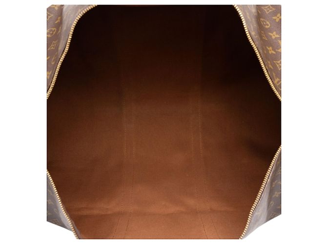 Louis Vuitton Brown Monogram Keepall 60 - vista 4