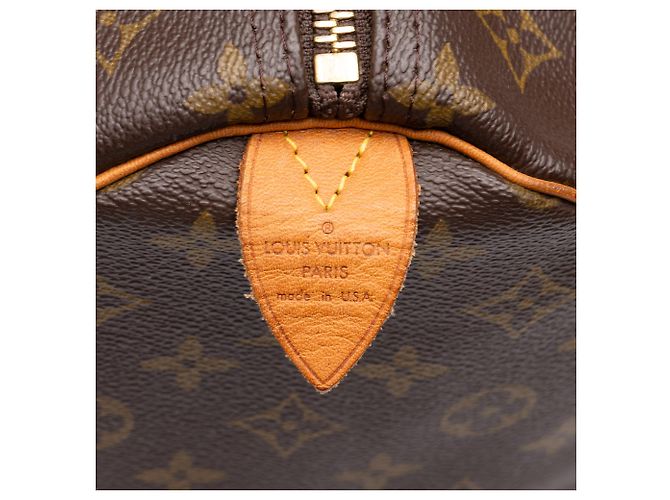Louis Vuitton Brown Monogram Keepall 60 - vista 5