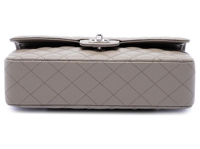 Chanel Brown Medium Classic Caviar Double Flap - vista 3