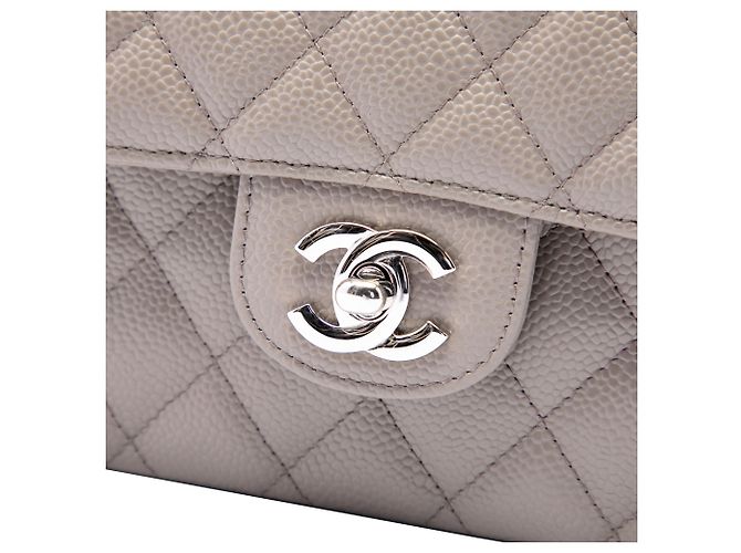 Chanel Brown Medium Classic Caviar Double Flap - vista 5