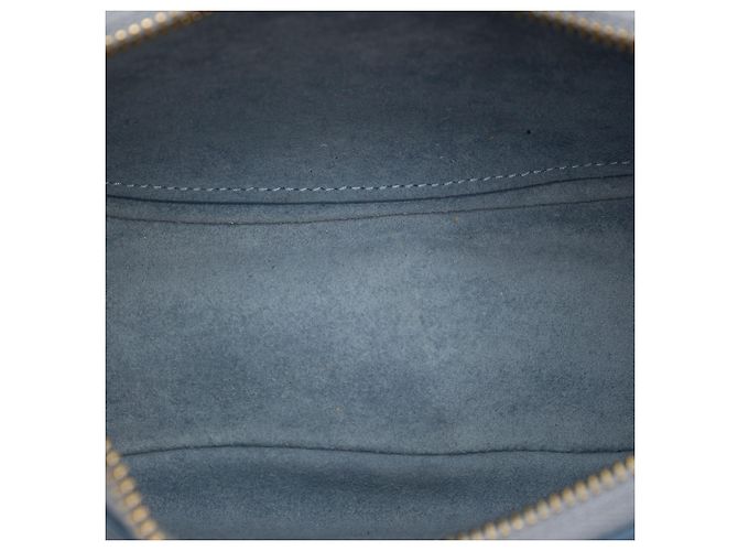 Céline Borsa a tracolla Ava Celine in pelle di vitello blu Medium - vista 4