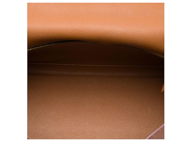 Hermès Brown Togo Kelly II Retourne 32 - vista 4