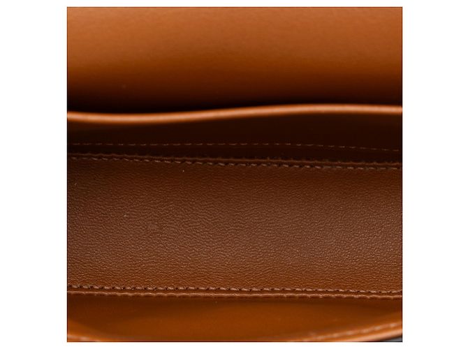 Céline Celine Brown Teen Triomphe Coated Canvas Triomphe Crossbody - vista 4